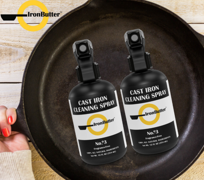 The New & Efficient Way to Clean Cast Iron Cookware!