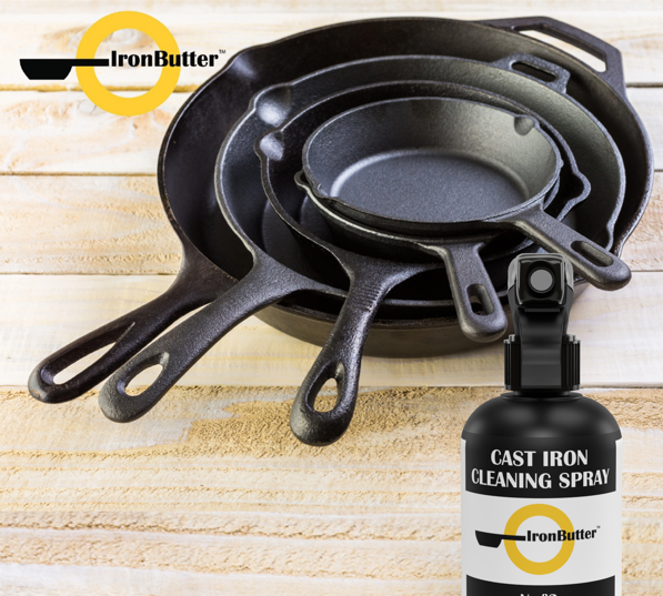 All-Natural Cast Iron Cookware Cleaning Spray