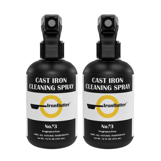 Cast Iron Cleaning Spray (12 FL OZ) - Double Pack