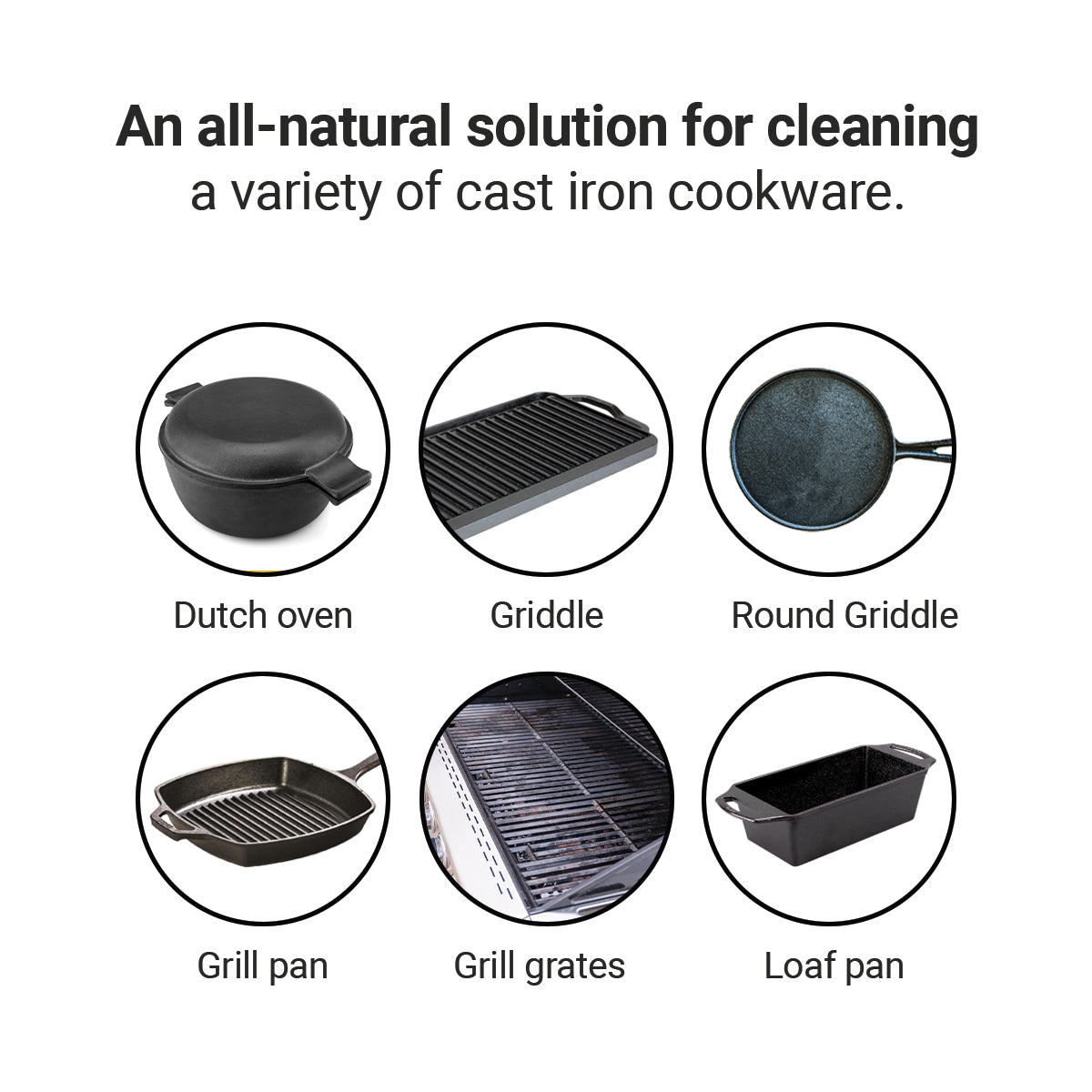 Cast Iron Cleaning Spray (12 FL OZ) - Double Pack